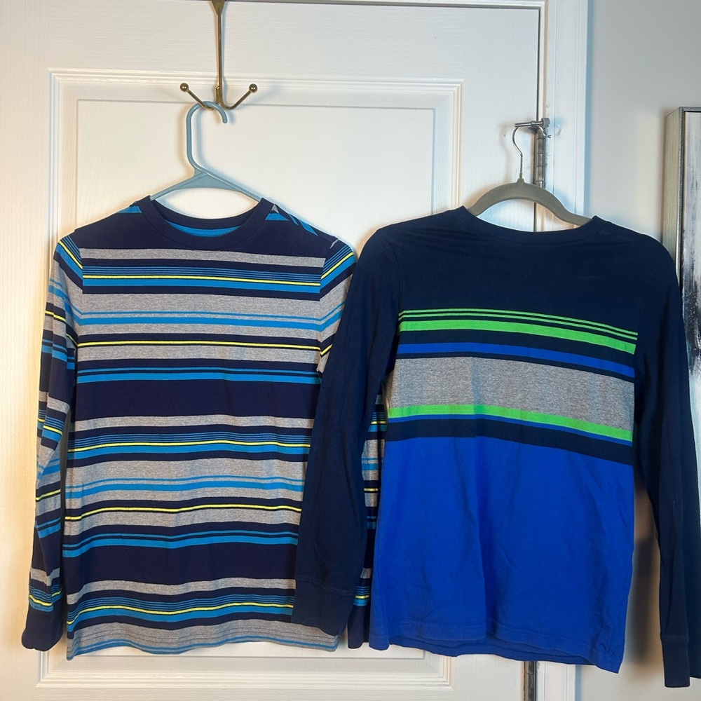 Cat & Jack Multicolor Striped Crewneck Sweater